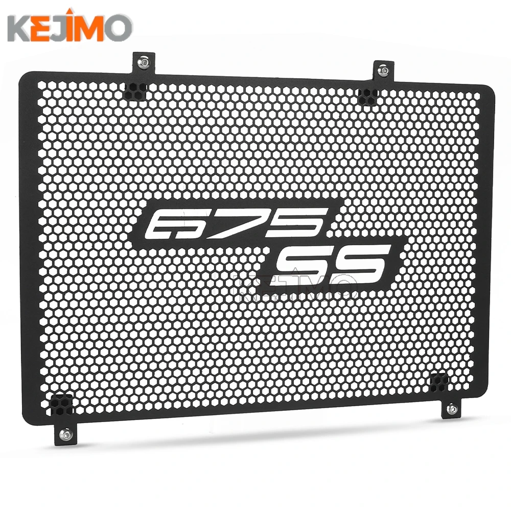 2025 2026 ل CFMOTO CF MOTO 675SS 675 SS 675NK CF675NK 2024 الدراجات النارية 675ss اكسسوارات شبكة المبرد غطاء حماية حامي #3