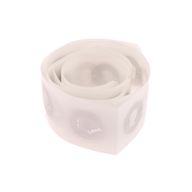NEW 10pcs Clear NFC Tags NTAG 213 Stickers Protocol ISO14443A13.56MHz NTAG 213 Universal Label RFID Tags and All NFC Phones