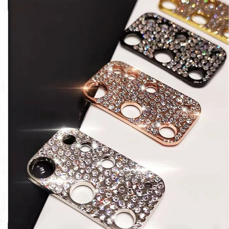 10x Diamond Metal S22 Note 20 Ultra Phone Camera Lens Protection Case for Samsung Galaxy S22 S21 S20 Plus Lenses Protector Cover