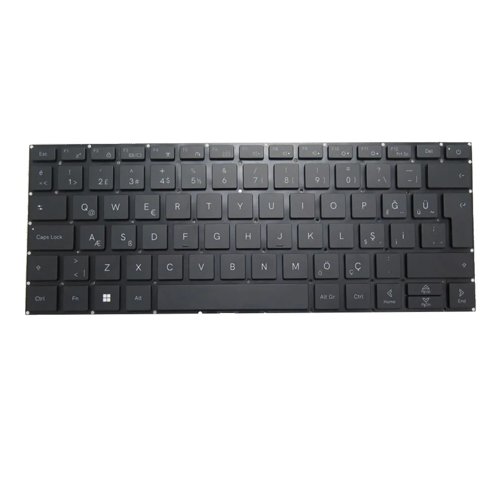 

Laptop Keyboard For MECHREVO TFM19N96TQJ8521 TFM19N93USJ8521 Black Turkish TR/United States US With Backlit Without Frame