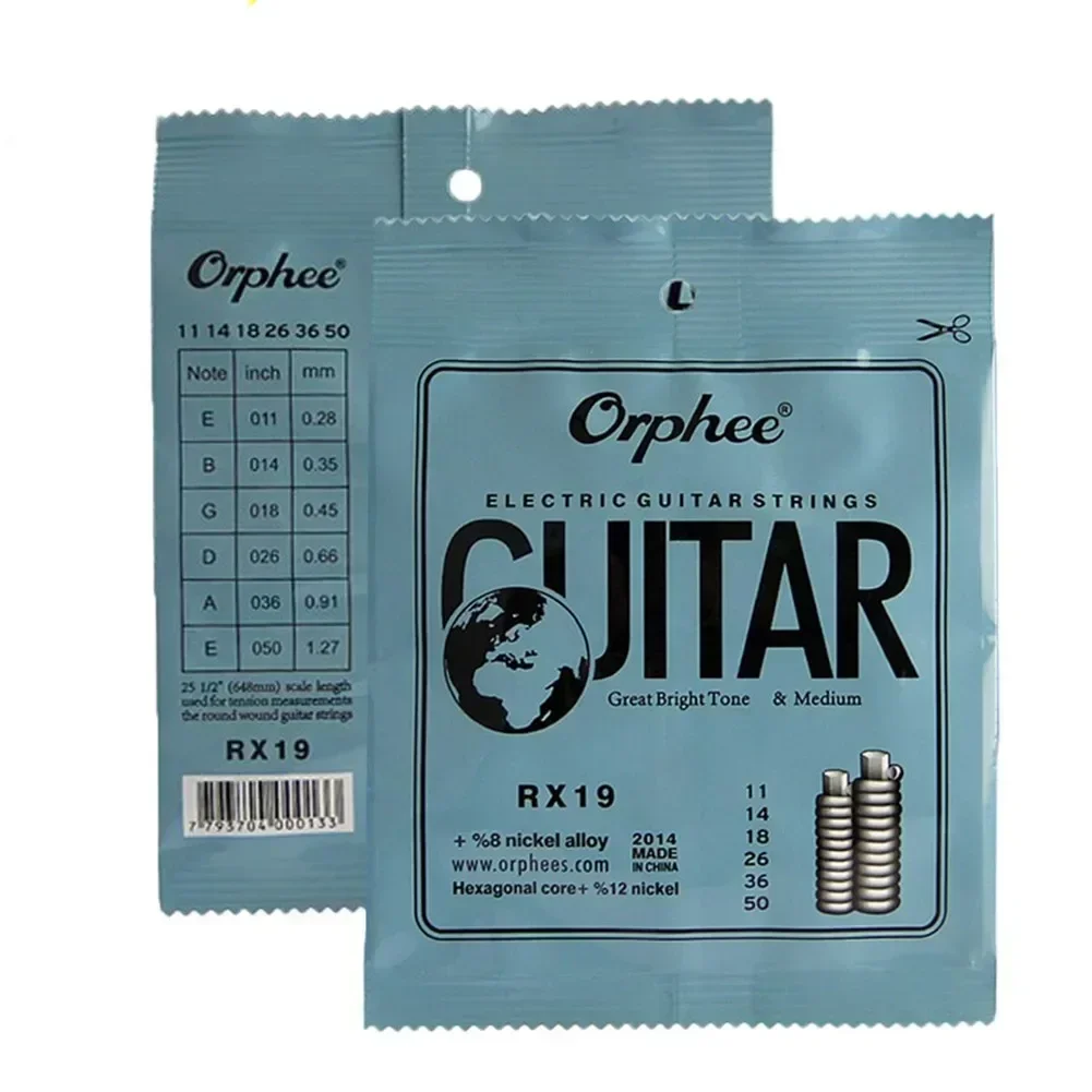 Musical Instruments Full-Size Light Medium Orphee 9-42/10-46/11-50 Gauges Electric Guitar Strings Strings Accessories 2021 Music