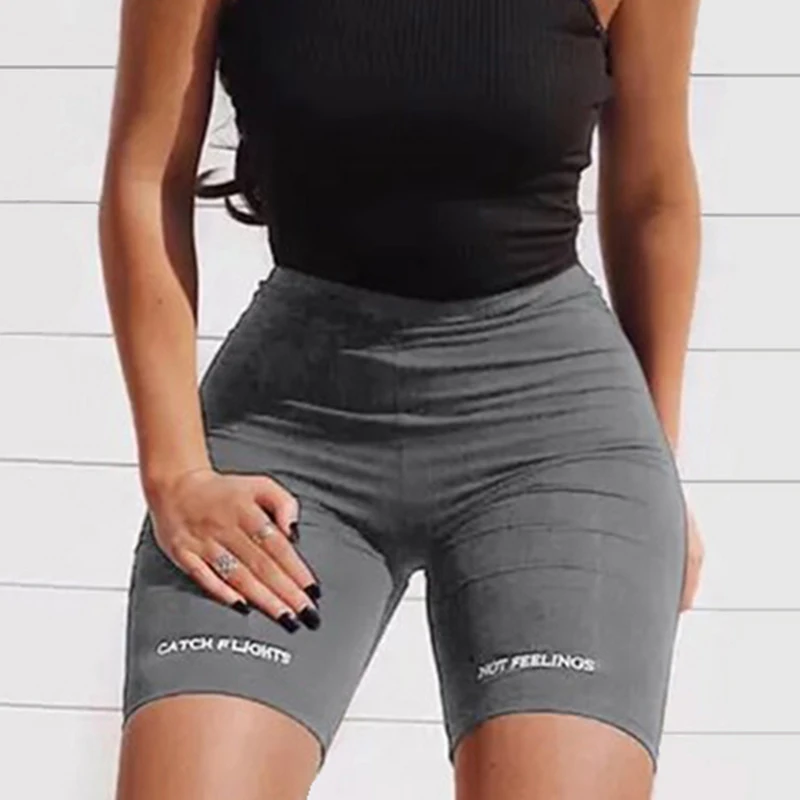 High Waist 2022 Fashion shorts women sexy biker shorts fitness korean casual sexy short cotton black Athleisure Cycling Shorts