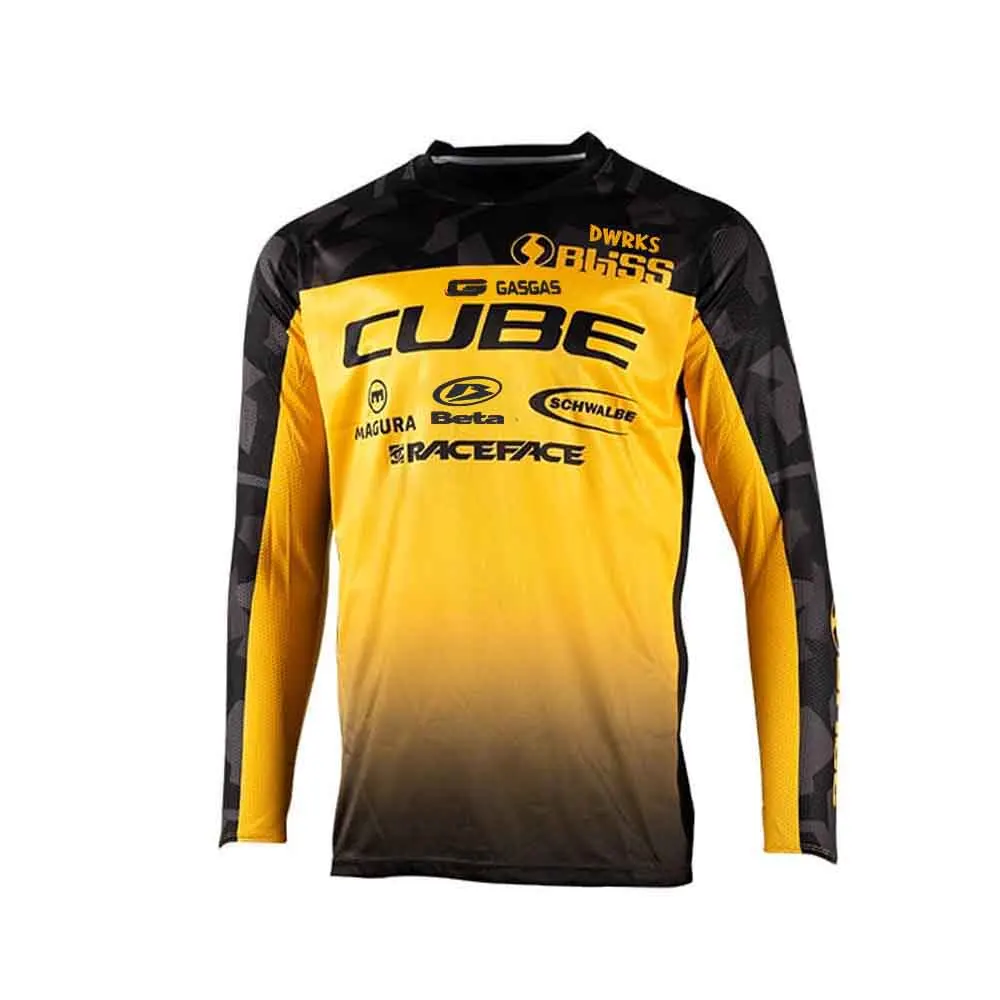 Jersey de Ciclismo MTB 2026 para Hombre, Jersey de Enduro, Motocross, Off-Road, Jersey Largo para MTB, BMX, Ciclismo Downhill, J