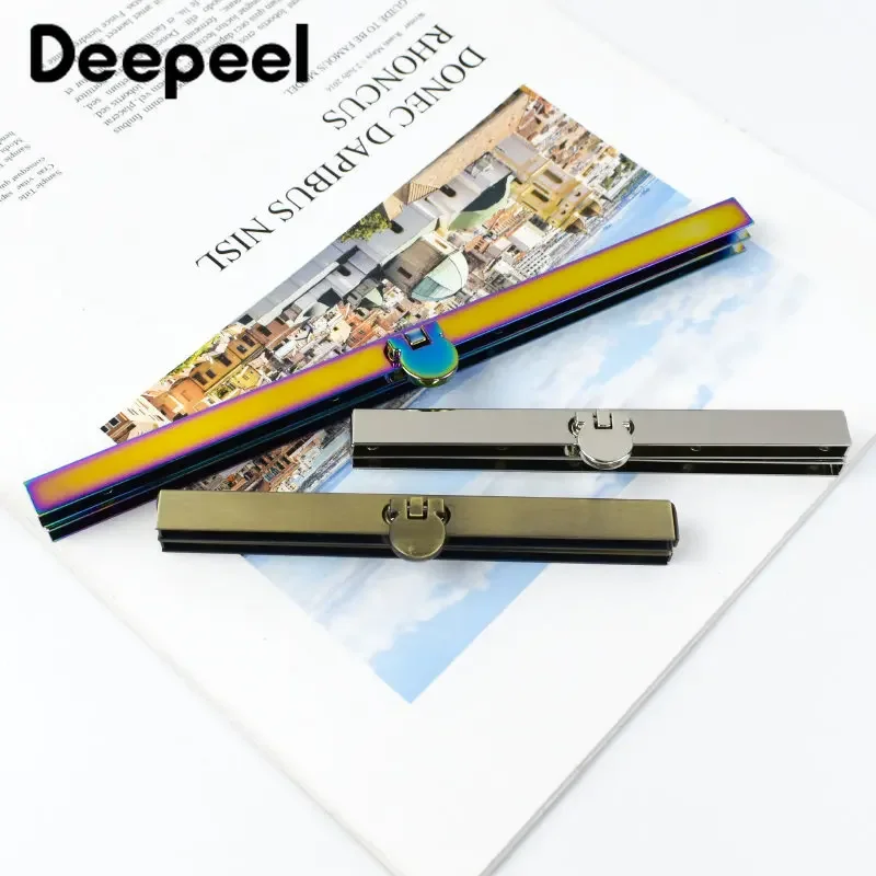 5Pcs Deepeel 11.5/19cm Metal Wallet Kiss Clasps Handbag Locks Clutch Handles Bag Buckle DIY Sewing Hardware Parts Accessories