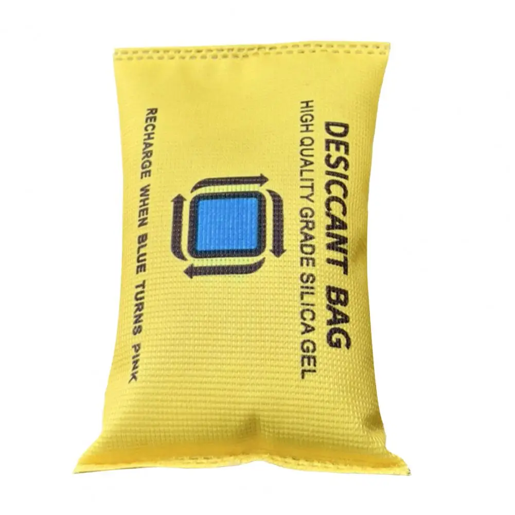Desiccant Packets Blue to Pink Desiccant Reusable Color Indicating Silica Gel Desiccant Packs 200g Moisture Absorber for Storage