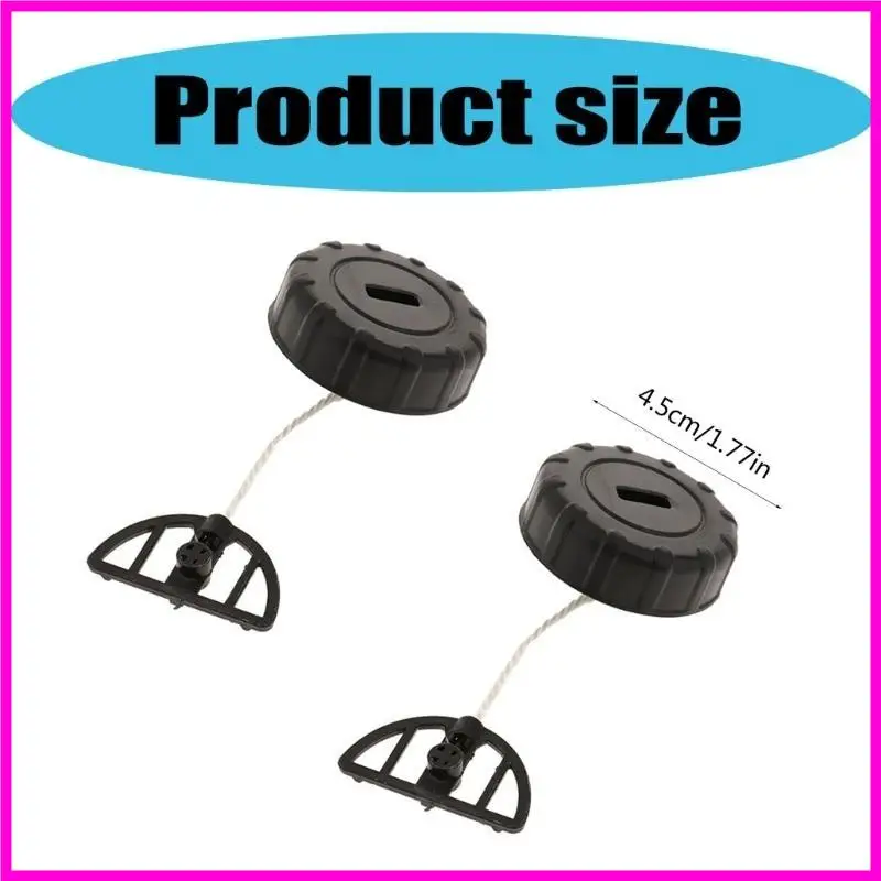 

57be Black Color Set из 2 бензопилу топлива крышки крышки, подходящие для MS180 MS170 MS018 MS017 запасные части пластиковые