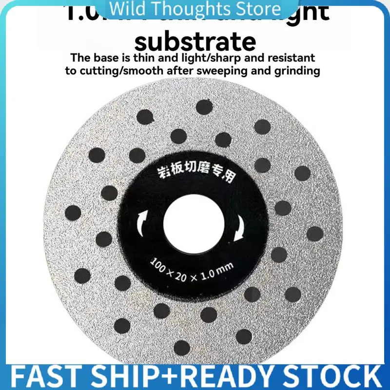 

5PCS Dia 100Mm Rock Grinding Cutting Disc Ultra-Thin Saw Blade Multi Hole Disc Marble Tile Glass Cutter Plate-[Qahk]