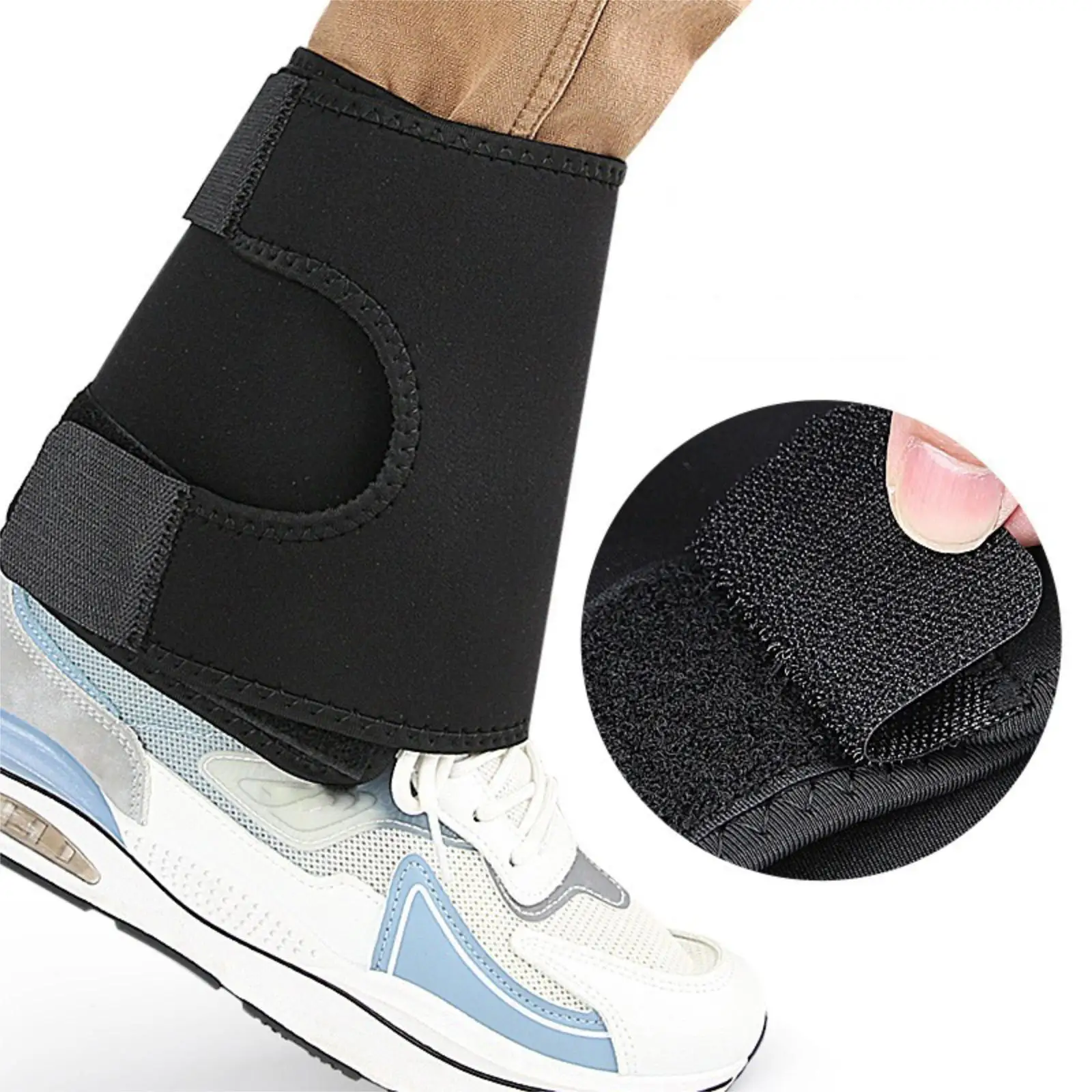 Ankle Gaiters Hiking Running Lightweight Shoe Cover Cycling Mountain Climbing Camping Snow Leg Gaiters Ankle Sleeve Accessory