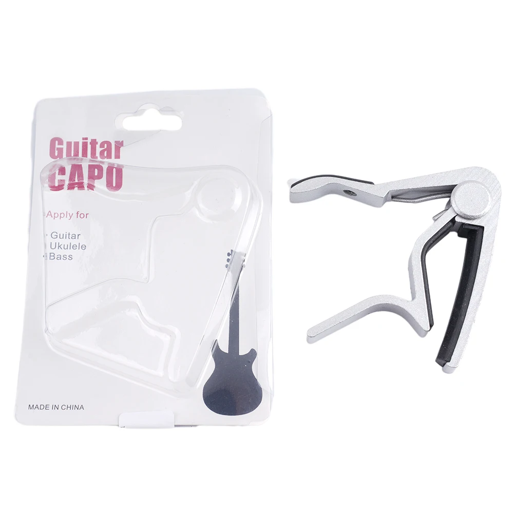 1pc Guitar Capo Electric Capo Guitar High Quality Instrument String Tune Acoustic Aluminum Alloy Practical Best