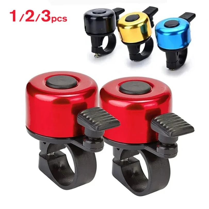 

1~3pcs Bicycle Bell Aluminum Alloy MTB Horn Ring Safety Sound Alarm Handlerbar Cycling Warning Alarm Children Bike Accessories