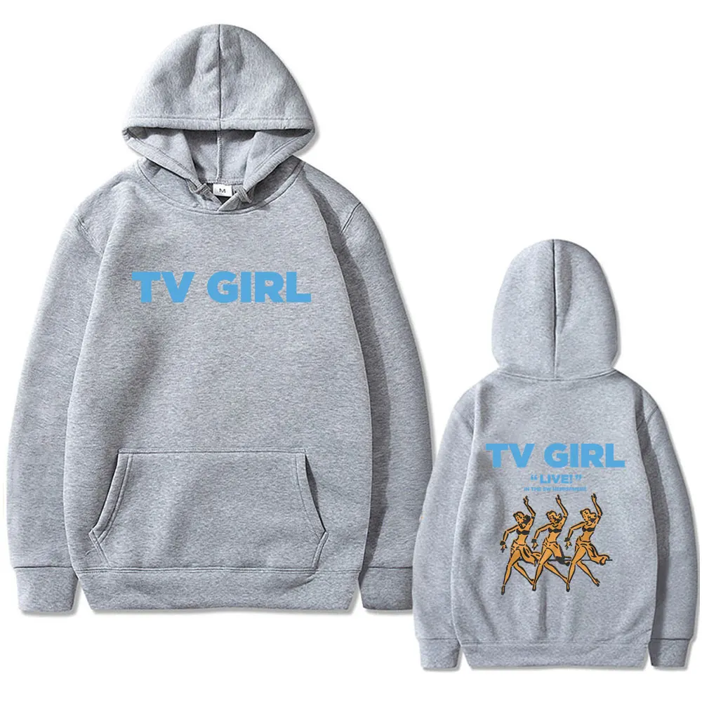 TV Girl Death of A Party Girl Hoodie Who Really Cares Pullover French Exit Lovers Rock Sweatshirt Men Women Oversized Hoodies