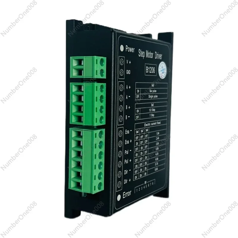 2-Phase Stepper Motor Driver 120V 6A with Full/ Half-Step Single/ Dual Pulse for B804/B806 Replacement