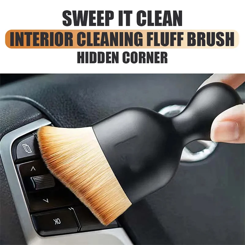 Car Interior Cleaning Tool Dashboard Air Outlet Soft Brush for Mercedes benz Alfa Romeo Renault Honda Fiat Citroen Mustang Acura