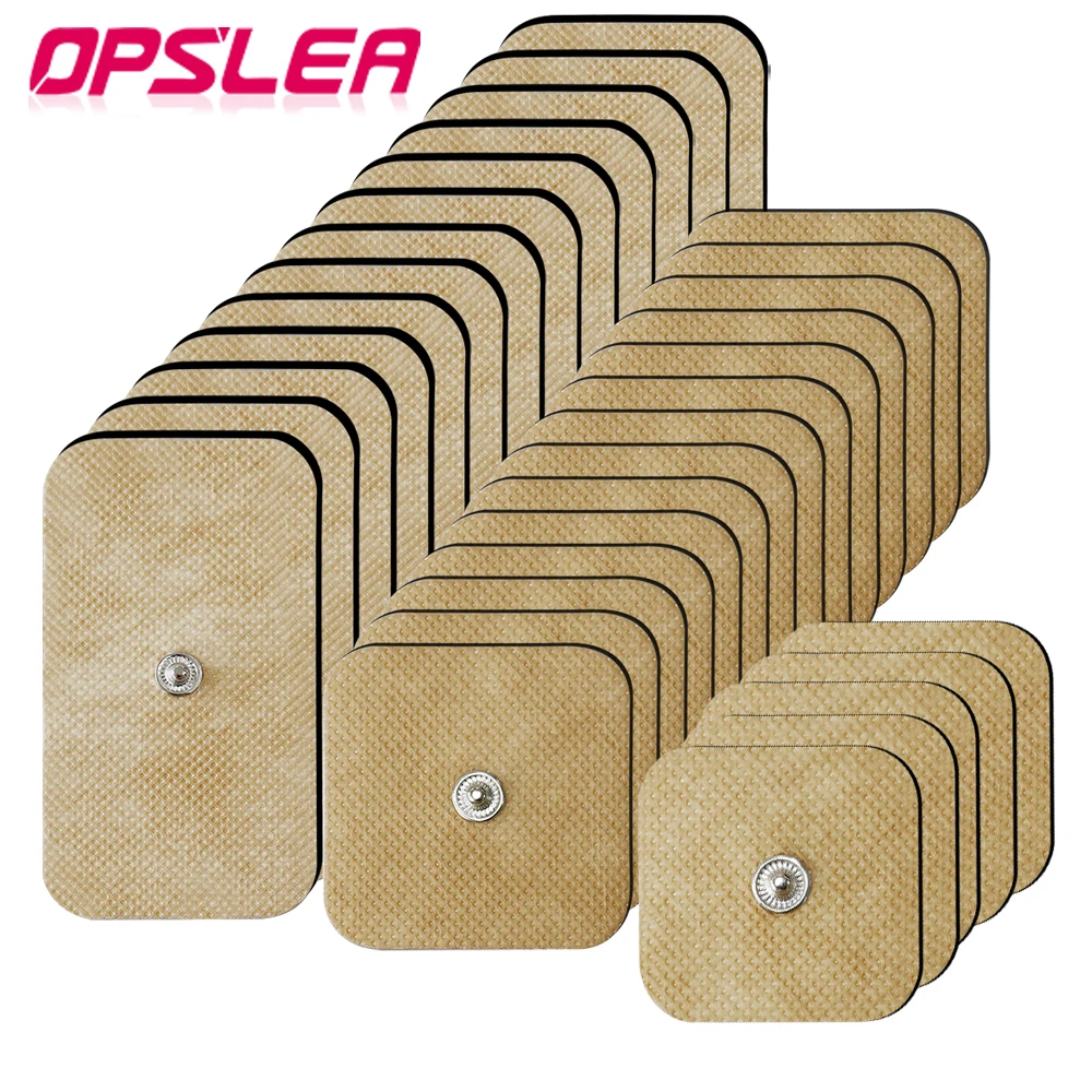 

New Electrodes Gel Patches Self-adhesive Reusable for Myostimulator Muscle Stimulator Massage Patches Physiotherapy Accessories