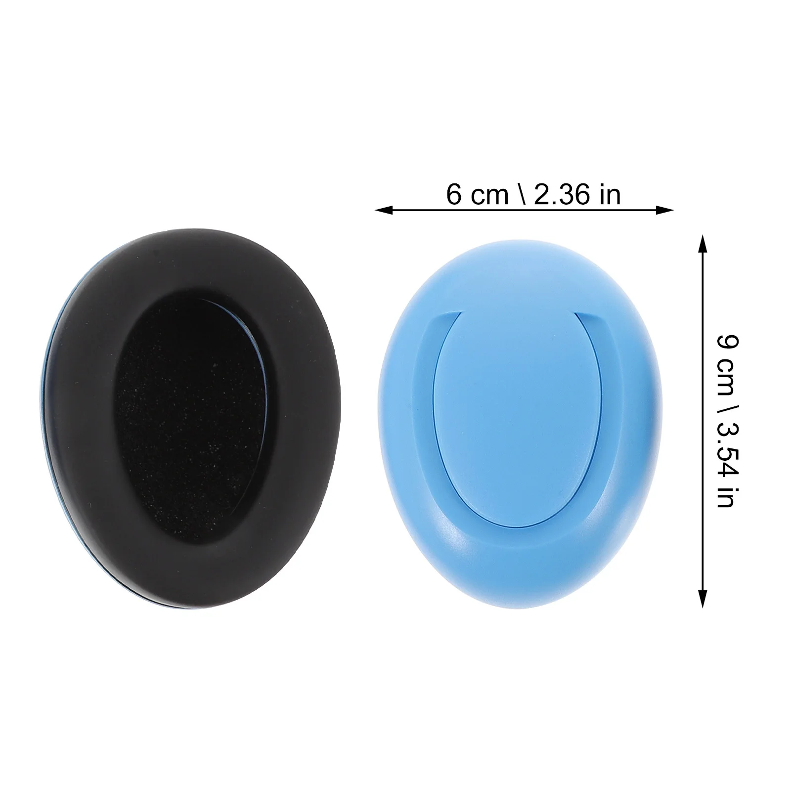 مجموعة واحدة من سماعات الرأس لحماية الأذن وإلغاء الضوضاء للأذنين من أجل إسفنجة ABS خفيفة الوزن ومحمولة ومضادة للصوت #4