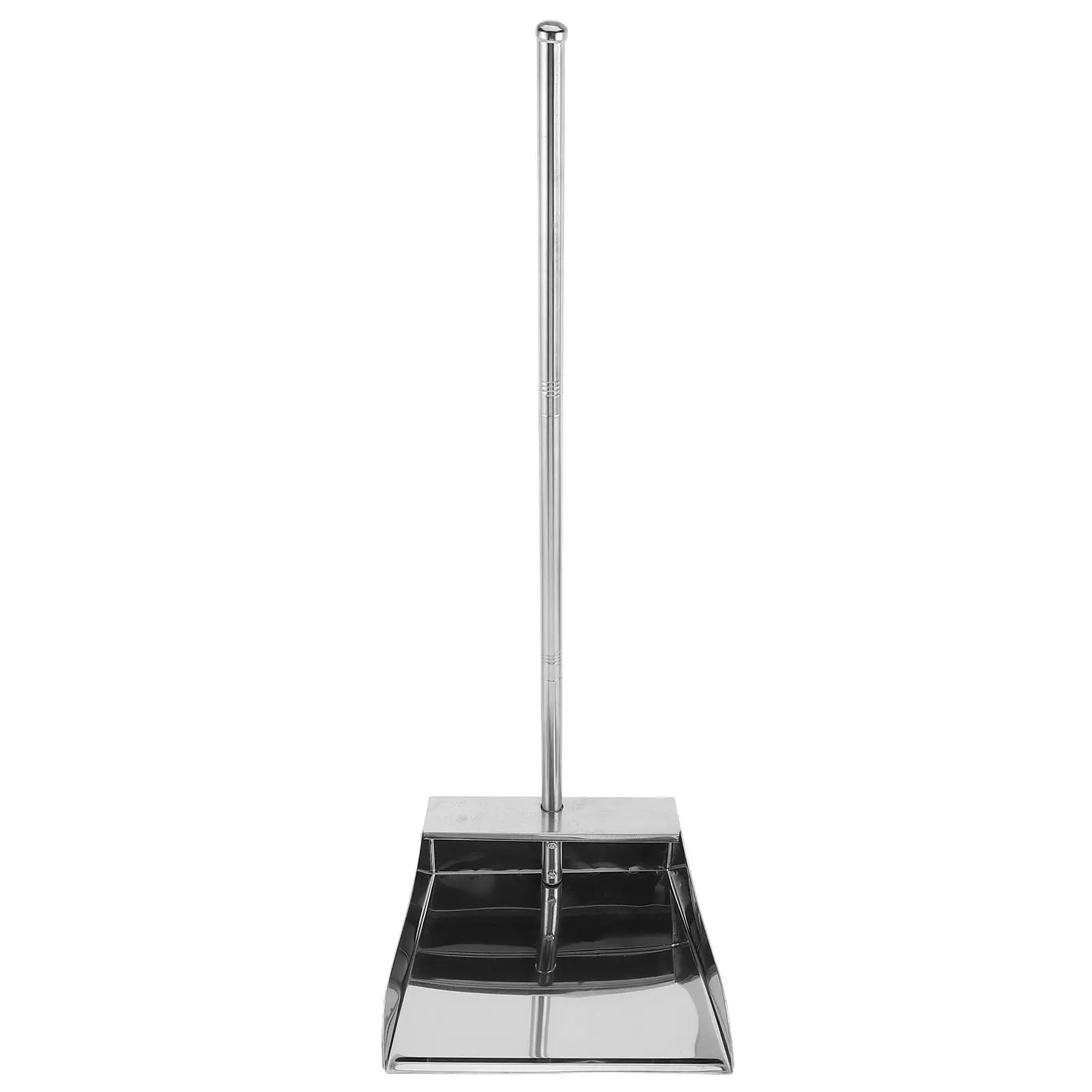 

Large Capacity Stainless Steel Dustpan Heavy Duty Trash Shovel Household Cleaning Tools Wide Design Floor Debris Collector Pet