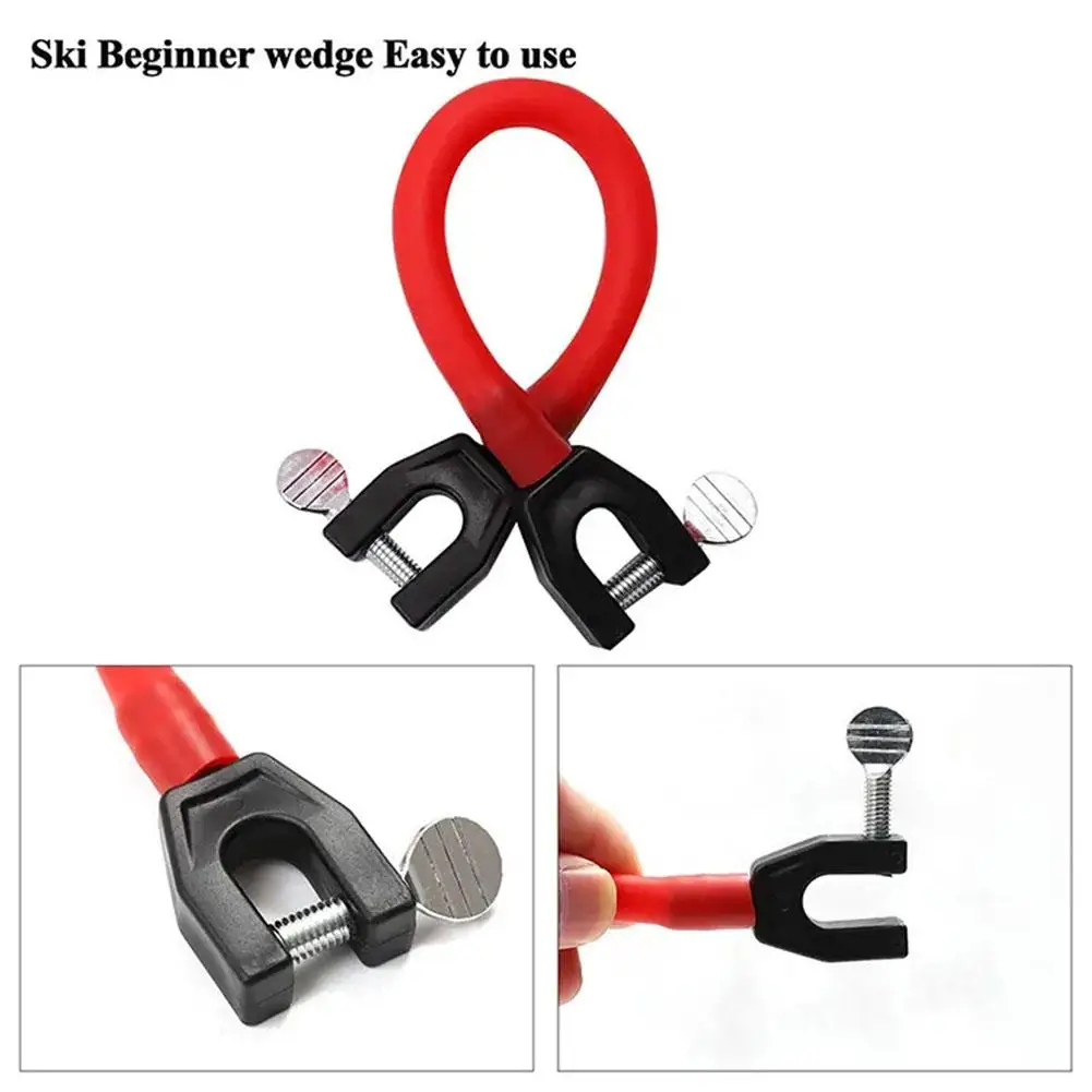 Ski Tip Connector For Beginners Winter Children Adults Ski Training Aid Outdoor Exercise Skiing Snowboard Accessories