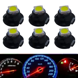 10pcsNW6 24V T4.7 1SMD LED Instruments Panel Dashboard Cluster Gauges Neo Wedge Bulb White Ice Blue Red Green LightSignal Lamp