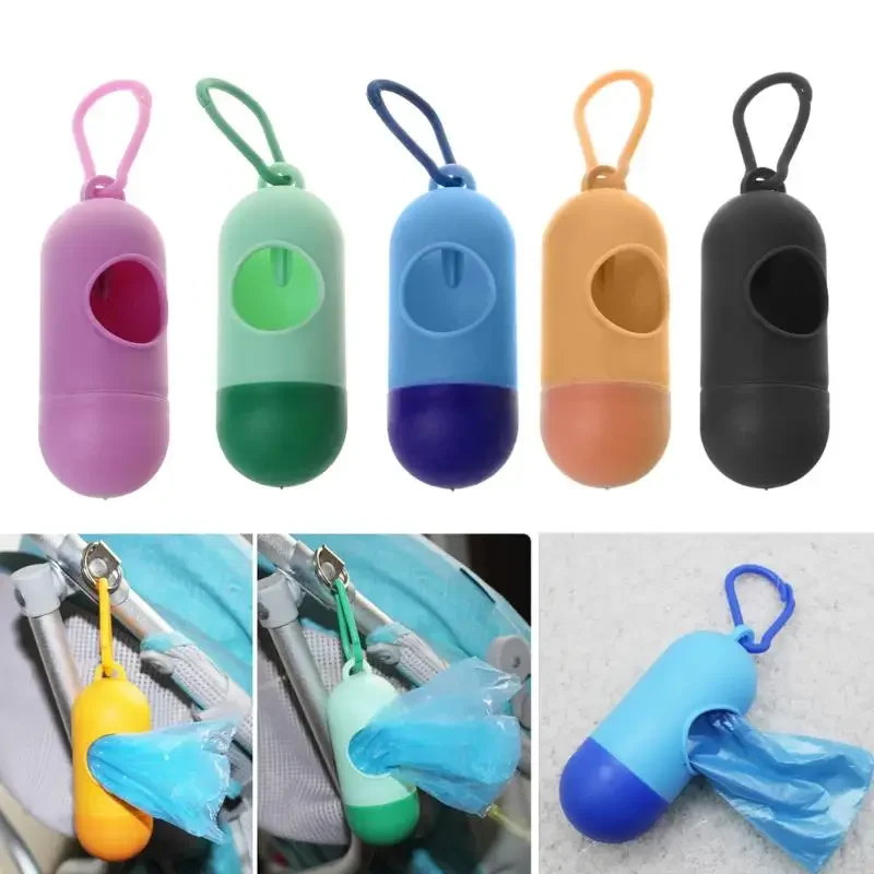 New Design Plastic Small Portable Baby Diapers Bag Portable Hanging Rubbish Bags Garbage Bag Removable Box Outdoor Nappy Bag