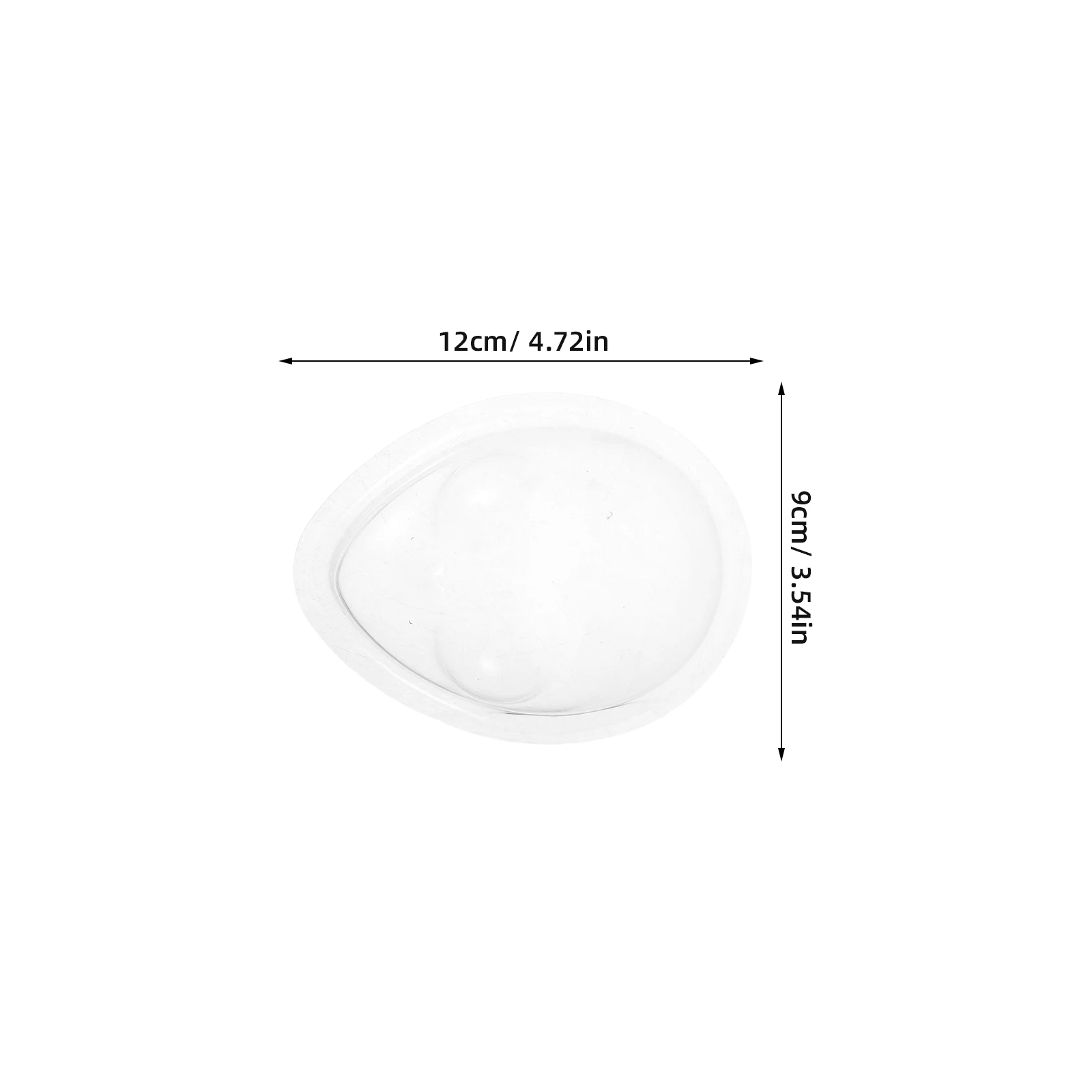 Masque facial Transparent pour 60Cm Bjd, 6 pièces, housse de protection transparente, anti-rayures, Anti-poussière, affichage, outil accessoire d'entretien