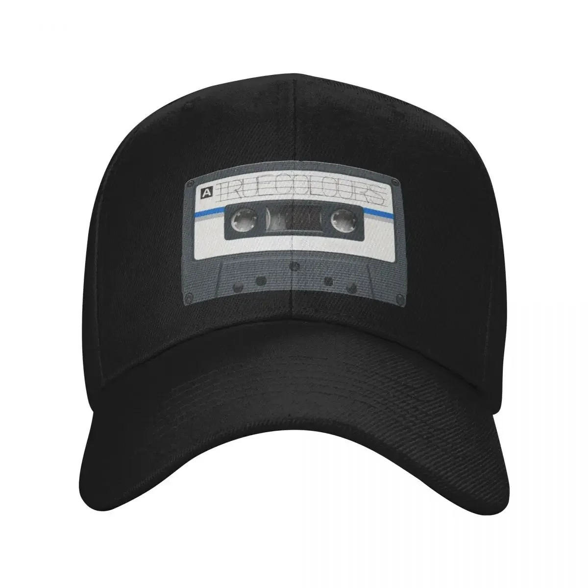 True Colours by Split Enz cassette tape Baseball Cap Icon Brand Man cap For Man Women's