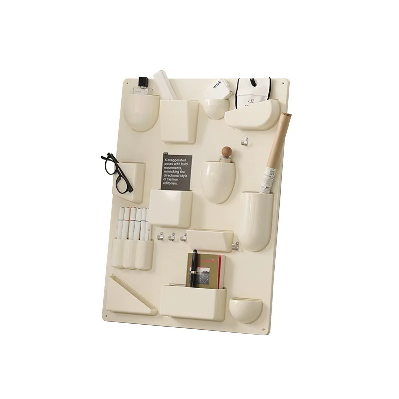 

ins wall Internet celebrity storage rack desktop storage pen insert board Nordic door entrance creative wall decorative ledge