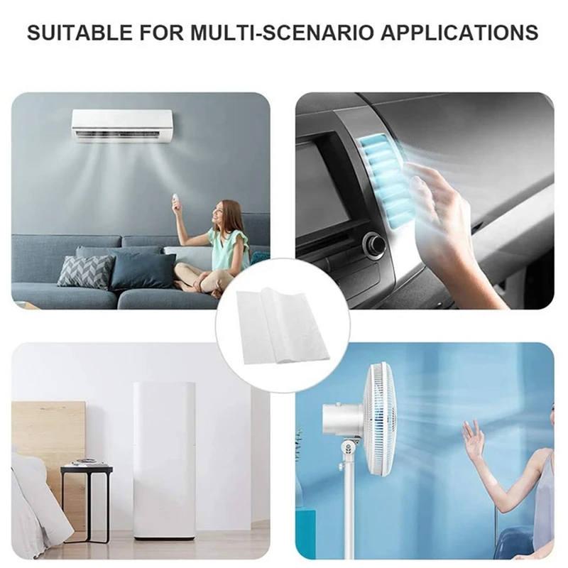 Filtre électrostatique en coton, filet de filtrage HEPA PM2.5 pour supporter ficateur d'air Xiaomi Mi, installation facile, 20 pièces, 28x12 pouces