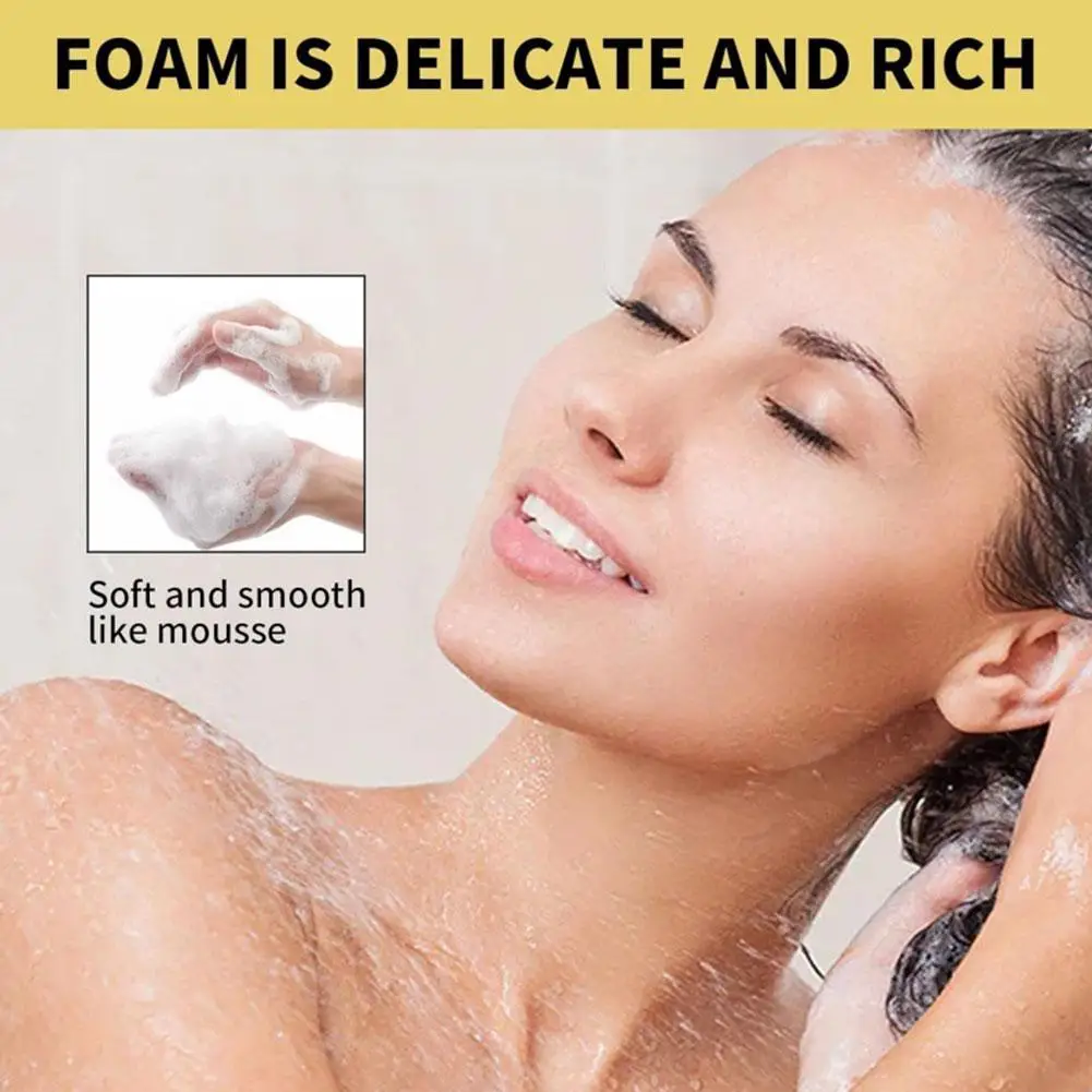 

﻿ 300ML Oil Control Fluffy Refreshing Hair Deep Cleansing Shampoo Shampoo Regrowth Hair Dense Anti Treatment Hair Shampoo L S9H2