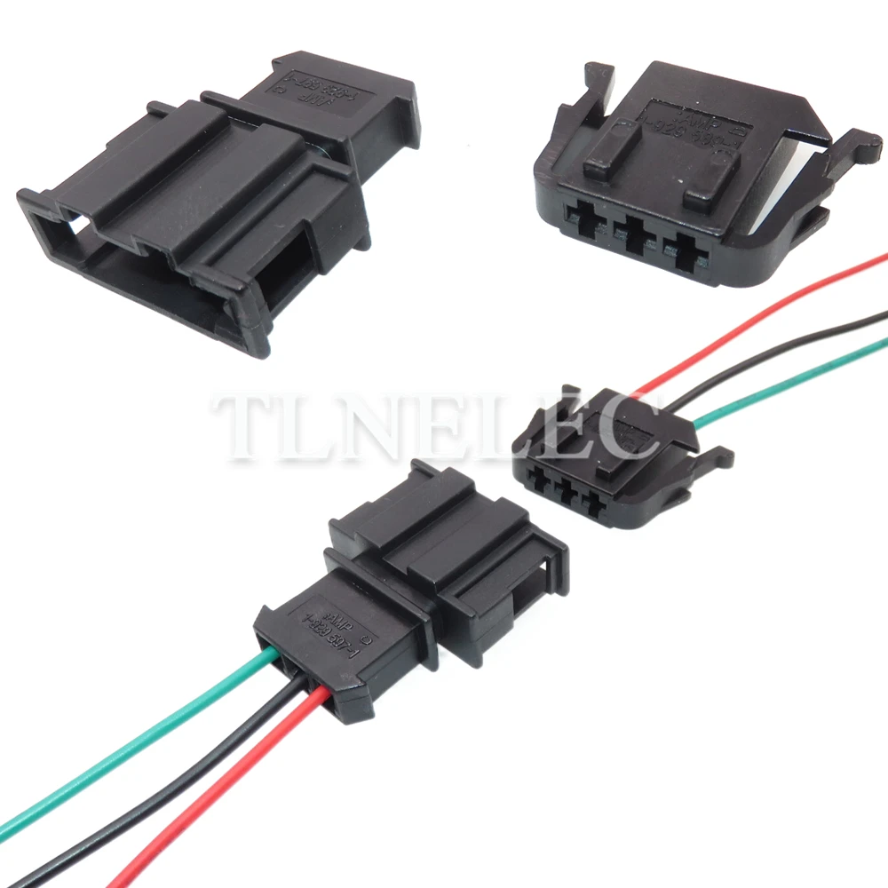 3 Pin Way Car Wire Harness Socket with Wires Auto Unsealed Connectors 191972703 191927713 1-929589-1 1-929597-1