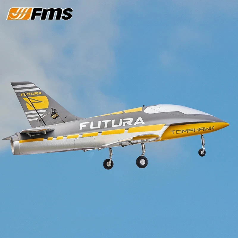 Fms Aircraft Model 64mm Futura Culvert Remote Control Electric Aircraft Model Assembly Foam Machine Fixed Wing Rc Plane Edf