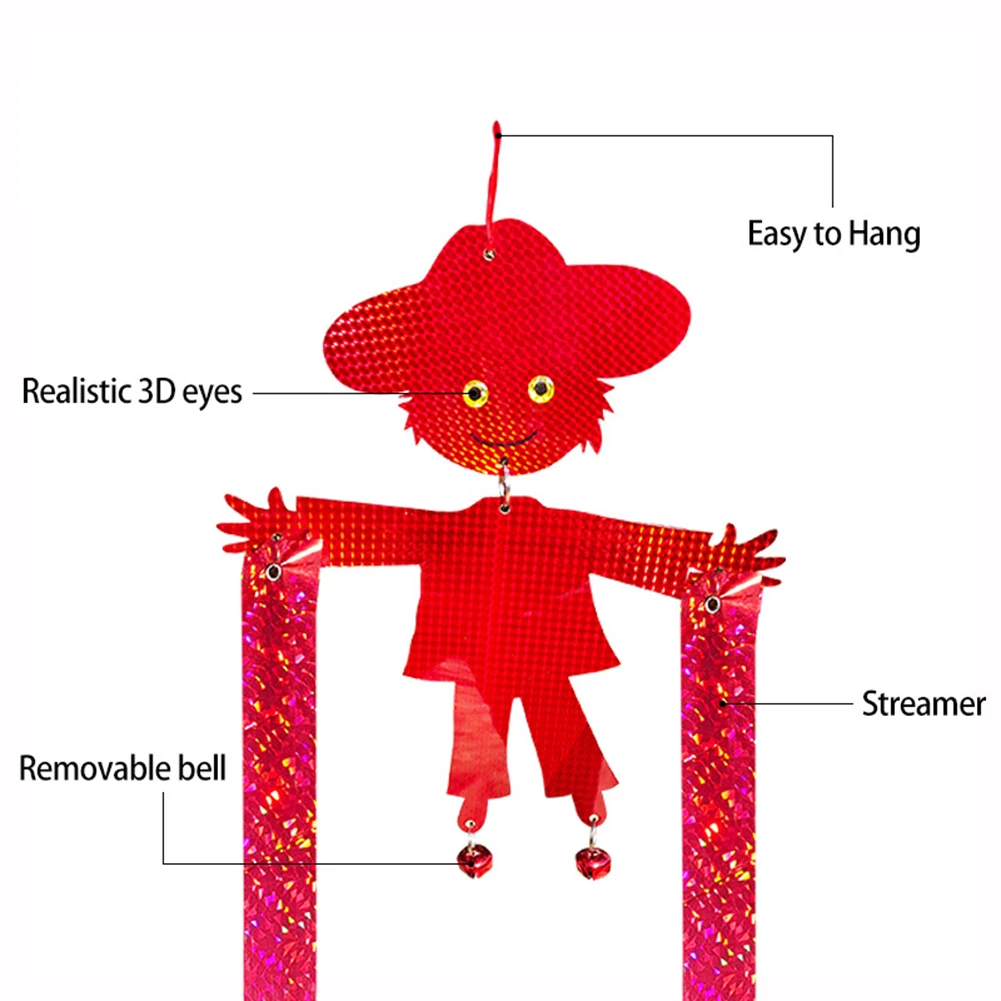 Brand New Bird Scarecrow Home PET Pigeon Reflective Bird Replacement Fruit Trees Spare Parts Brand New Bird Scarecrow