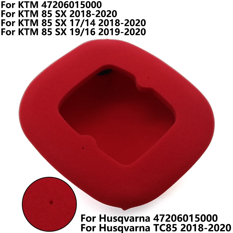 

Motorcycle Parts Dirt Bike Air Filter For KTM 85 SX 17/14 2018-2020 19/16 2019-2020 47206015000 For Husqvarna 47206015000 TC85