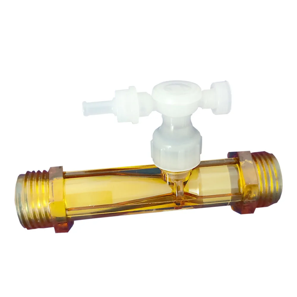 1/2“ PVDF Venturi Injector with Valve for mixing Ozone and water Ozone Proof Venturi Tube Air and Water Mixer HL-ZT XinOzone