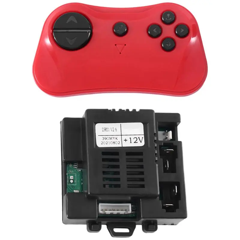 2X DR01 V2.6 390MYK 12V 2.4G Bluetooth пульт дистанционного управления и приемник для детских электромобилей, запасные части
