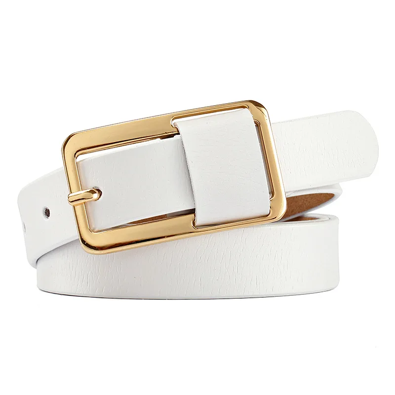 Modischer Damengürtel, Lederanzug, breite Taille, geraffte Taille, Hemd über geraffter Bund, Gürtel für Damen, Luxus-Designer, 2,3 cm – Detail 2