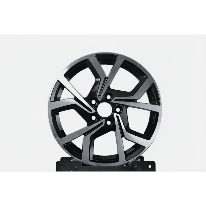 【2026】Custom Forged Style Black Machined Face Sport Wheel 15 16 17 18 19 20 21 22 23 24 Inch 4-Lug For Compact Cars Alloy Wheels