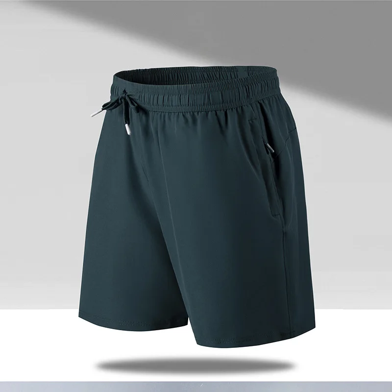 New Summer Loose Solid color Printed Basketball Leisure style Short Classic Gym Shorts Men\'s Gym Basketball Sports Beach Shorts