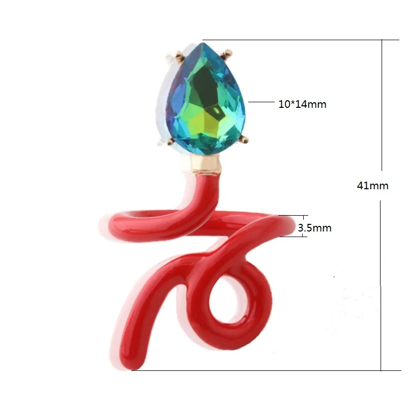 Y2K Snake Ring for woman Candy Earrings Multicolor Colored Bohemia de Madera Pulseira Estrela de Cinco Elastic Perles Fashion