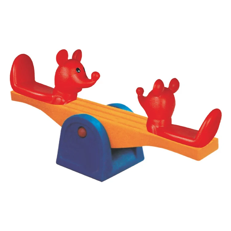 

Высококачественные прочные пластиковые качели-балансиры с милыми животными для детей, оборудование для детских площадок, маленькие качели для детских садов, стимулирующие продажи