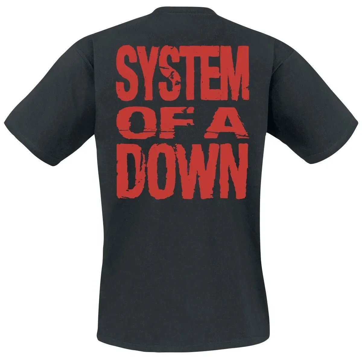 System of A Down Bandana Liberty Print T-Shirt für Männer und Frauen, Nu-Metal-Band, Unisex-Kurzarm-T-Shirt – Detail 5
