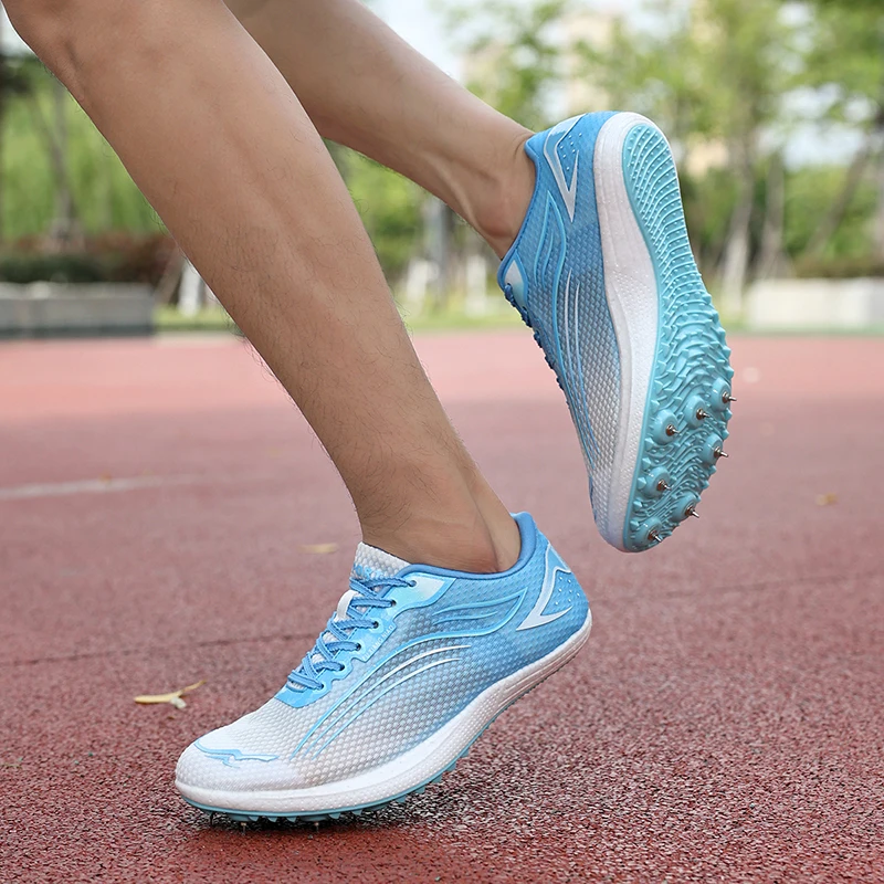 High Quality Spikes Athletics Speed Shoes Men Women Professional Men's Sports Sneakers with Spikes Race Track Shoes Men Trainers