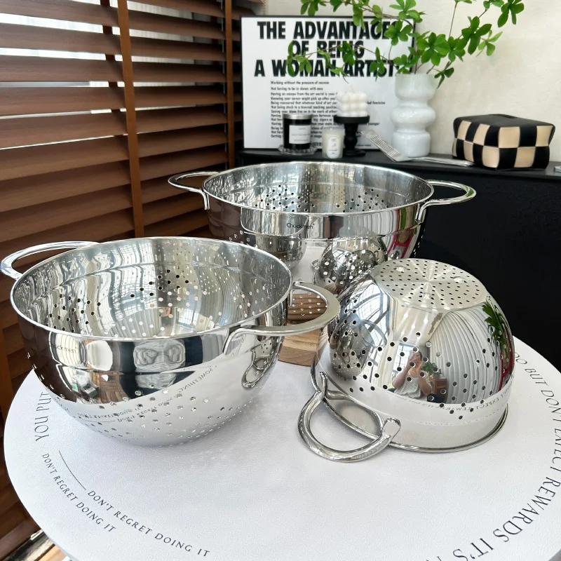 ensemble-de-trois-paniers-de-drainage-en-acier-inoxydable-80-avec-double-anse-pour-fruits-et-legumes-style-chinois-en-metal