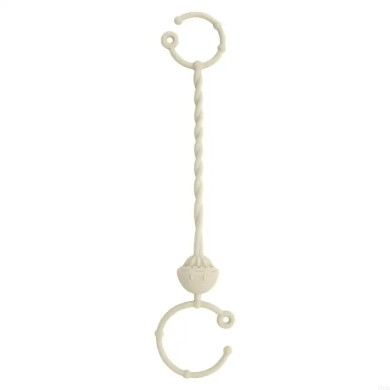 

CORB Гибкая силиконовая цепочка для соски, эластичный прорезыватель, игрушечный ремешок, браслет, защита от падения, детская для