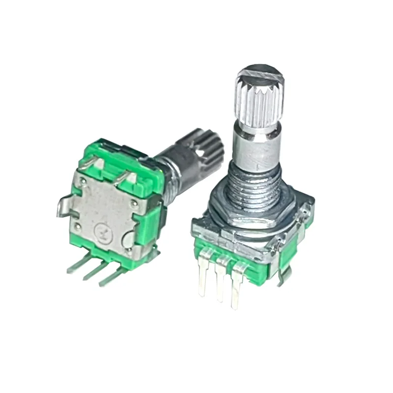 5 sztuk z Tajwanu EC11 20 pozycji pulsu numbe 360 stopni przełącznik enkodera obrotowy EC11 przycisk z 5-pinowym uchwytem 20mm
