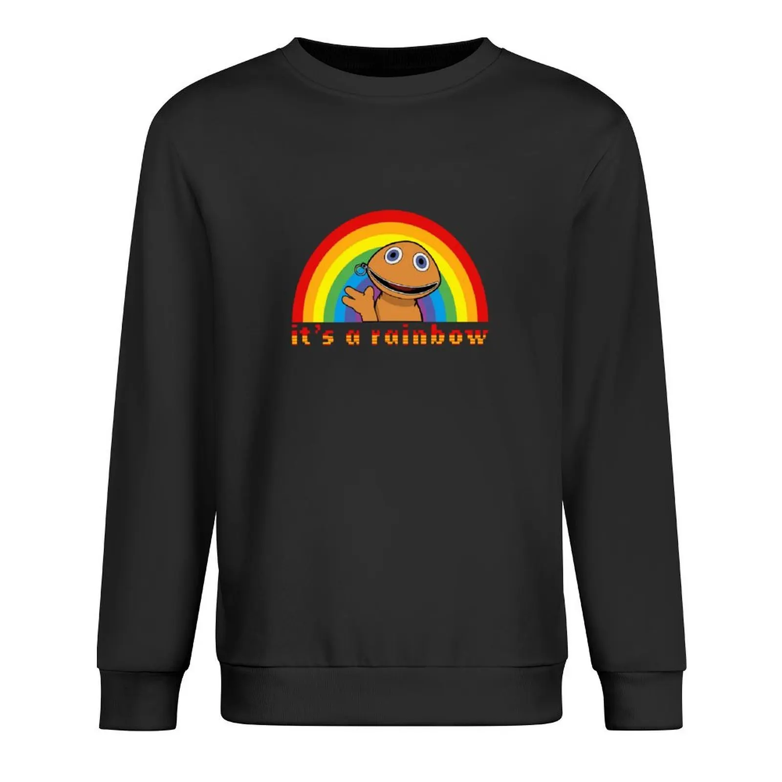 

zippy, its a rainbow Pullover men's sweat-shirt aesthetic clothing mens clothes tracksuits anime sweatshirt