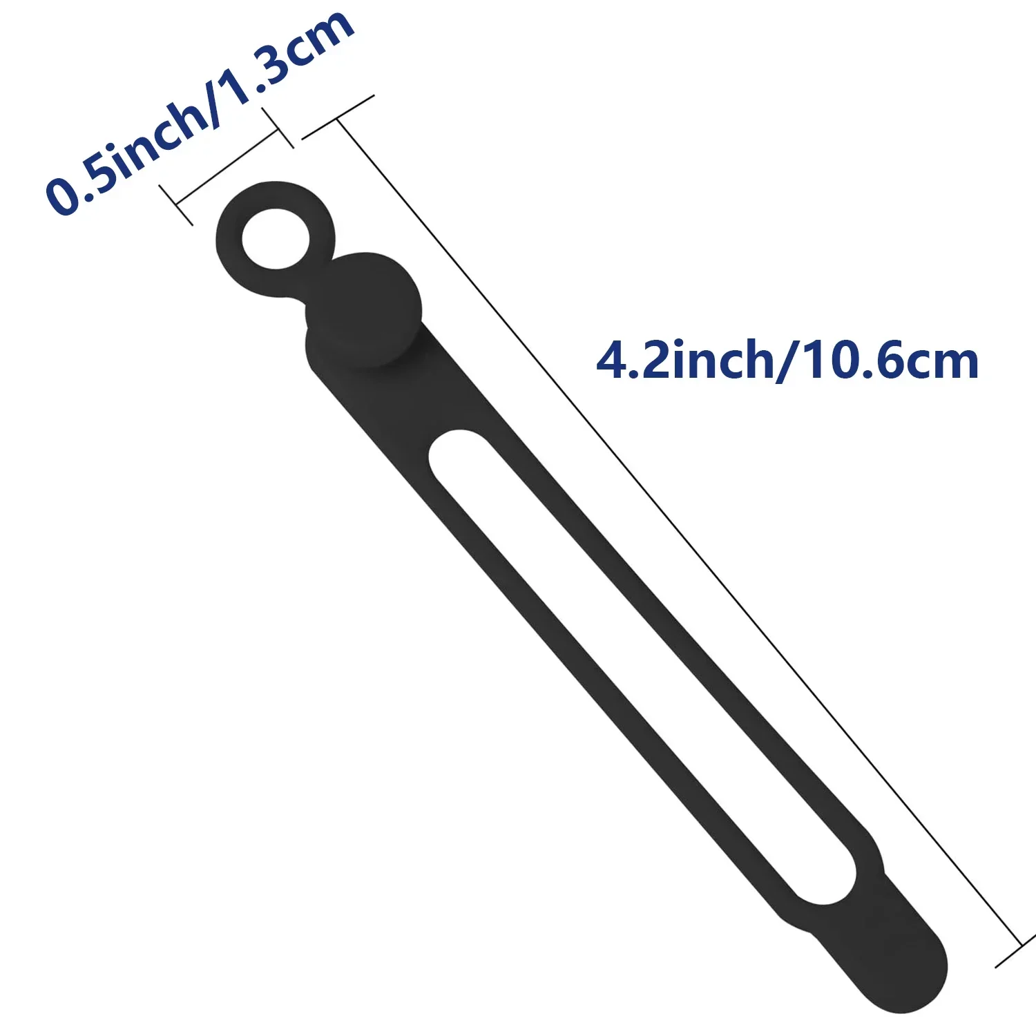 Reusable Silicone Cable Ties Set Elastic Cord Organizer Multi-function Wire Clip Bandage Cable Wire Storage Harness Strap