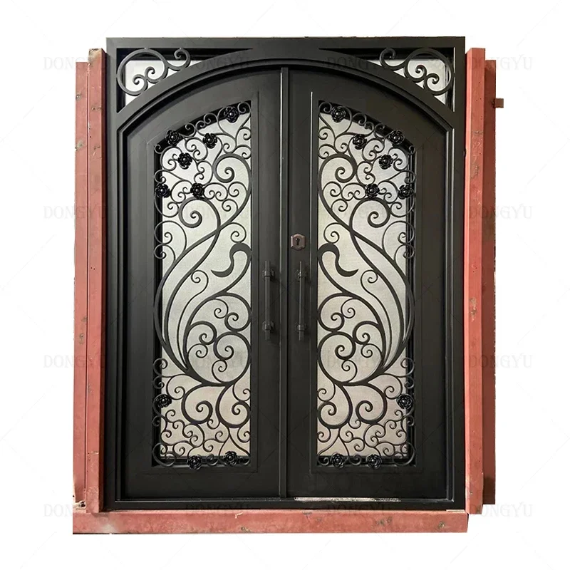 

# Hot Luxury Royal China Factory Manufactures Outdoor Exterior Main Wrought Iron Gate For The Driveway