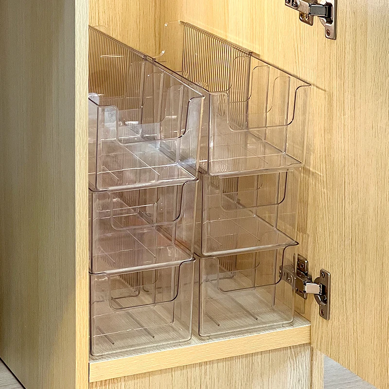 Expandable Storage Box for Dormitory Hostel Snacks Cosmetics Masks Organizer Rack Plastic Multi-layer Shelf Simplistic Design