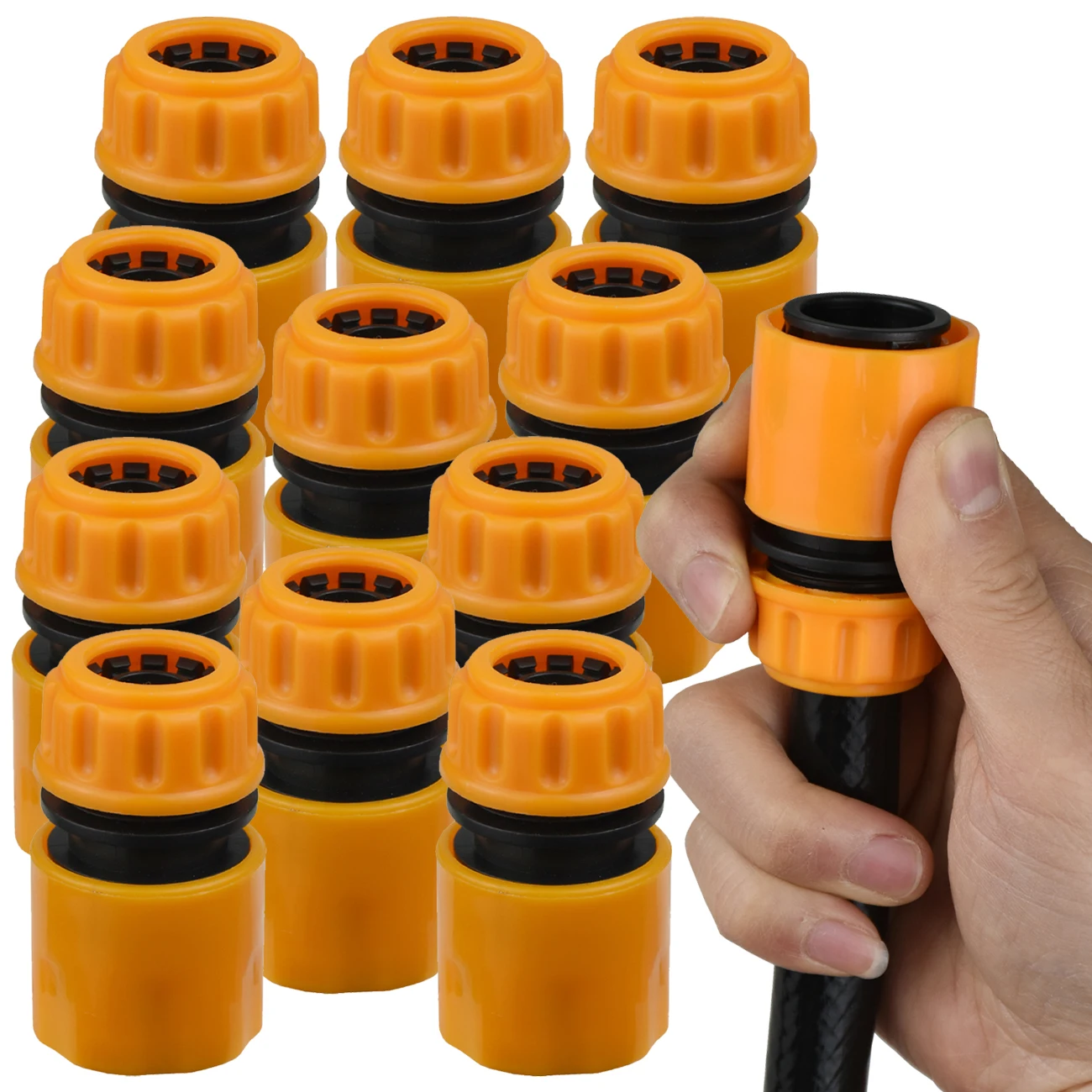 

Соединитель-тройник KESLA 16 мм (1/2 дюйма) для садового шланга и водопроводной трубы, быстроразъемный, для ремонта и замены, для полива теплиц