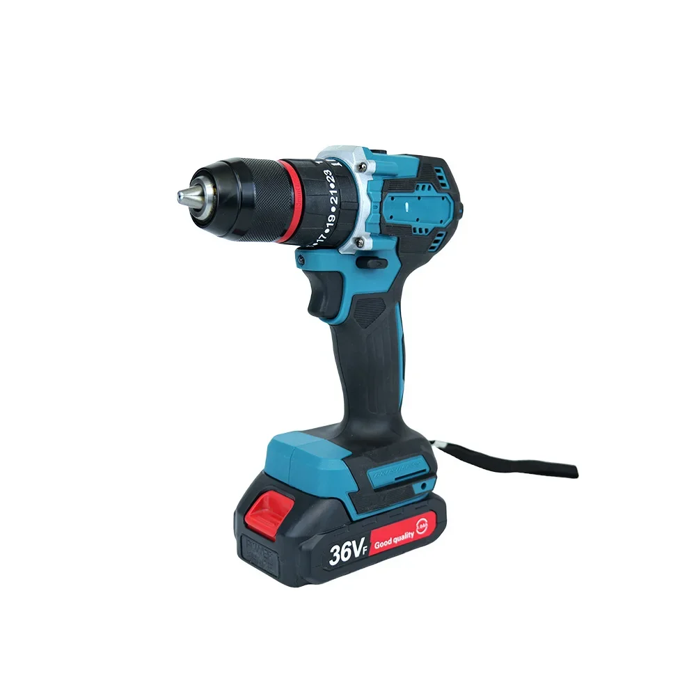 

zz High Quality 1.3Ah Li-ion Battery 10mm Cordless Impact Electric Drill Portable Hardware Power Tools 21v Power Drills